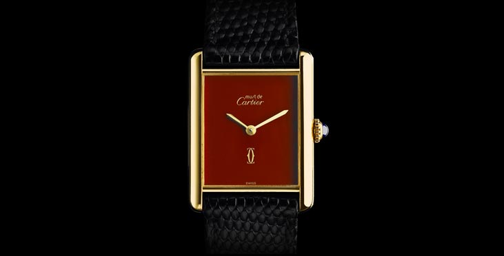 Tank Must de Cartier watch of 1977 