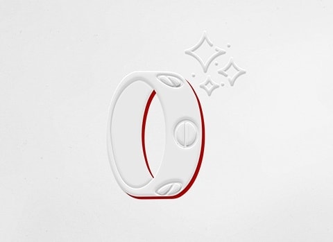 cartier ring cleaning