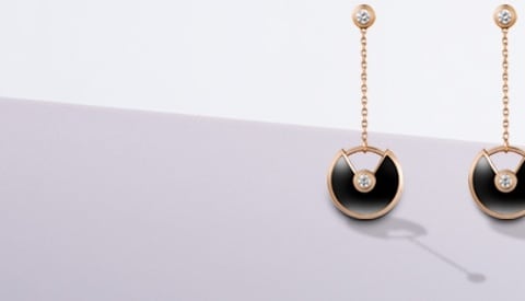 【Cartier】Amulette ネックレス S onyx パール ダイヤ 送料込み Cartier】Amulette ネックレス S onyx パール ダイヤ 送料込み