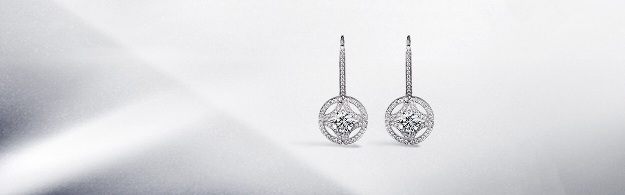 cartier earrings silver