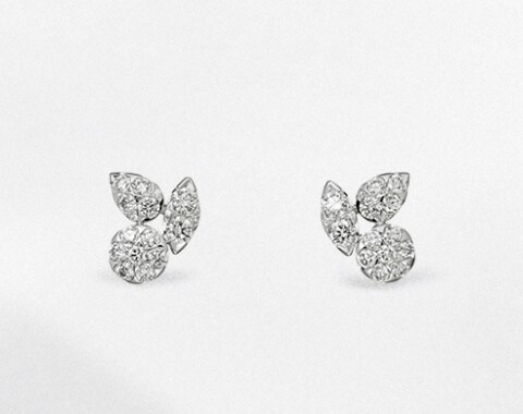 Cartier silver earrings hot sale