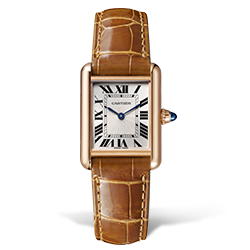 cartier classic tank watch