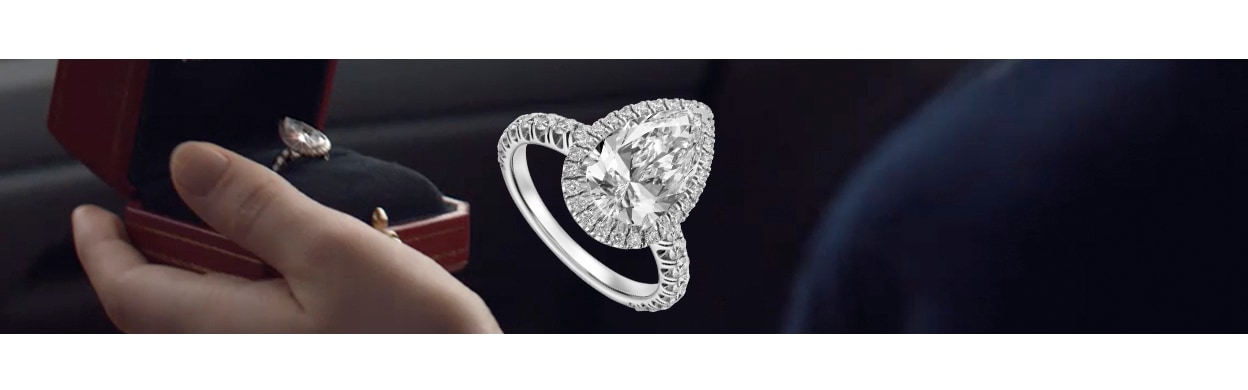 cartier signature engagement ring