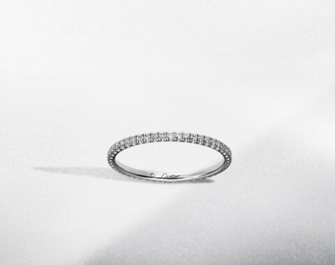 cartier style mens wedding band