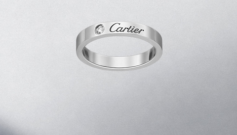 cartier style mens wedding band