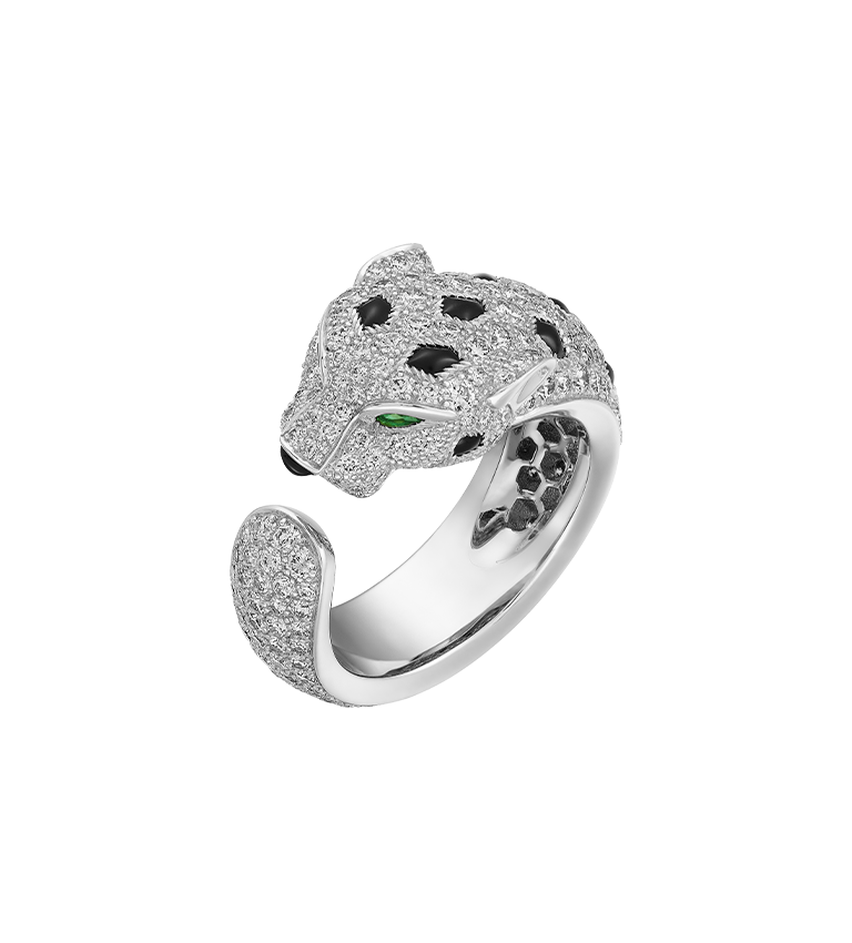 Cartier tiger ring top