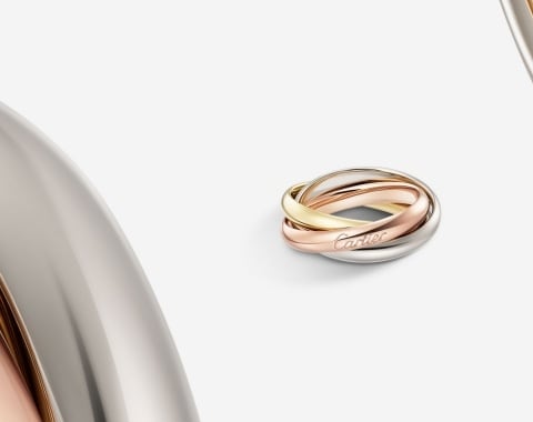 Cartier rolling clearance ring