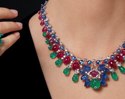 Cartier tutti on sale frutti earrings