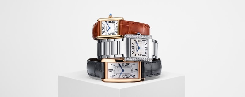 Cartier tank cheap watch price