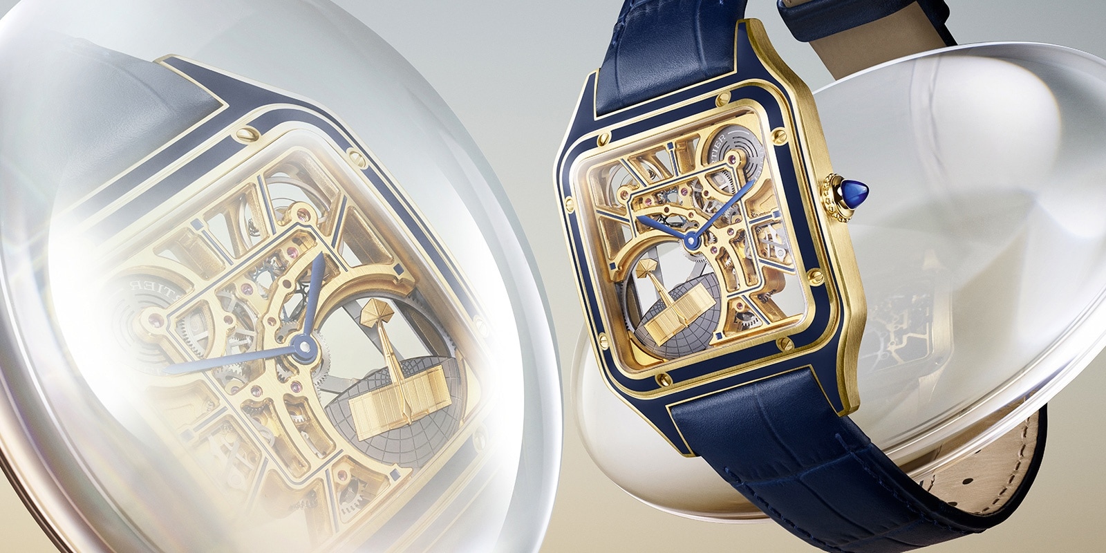 Cartier santos de cartier skeleton online
