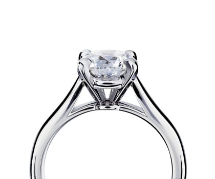 cartier setting engagement ring