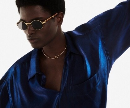 Cartier round new arrivals sunglasses