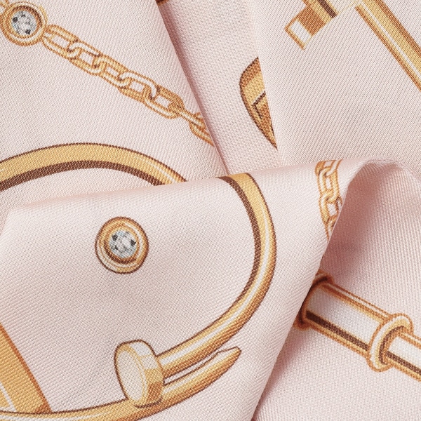 Bandeau, Precious Mundanity Light pink silk twill