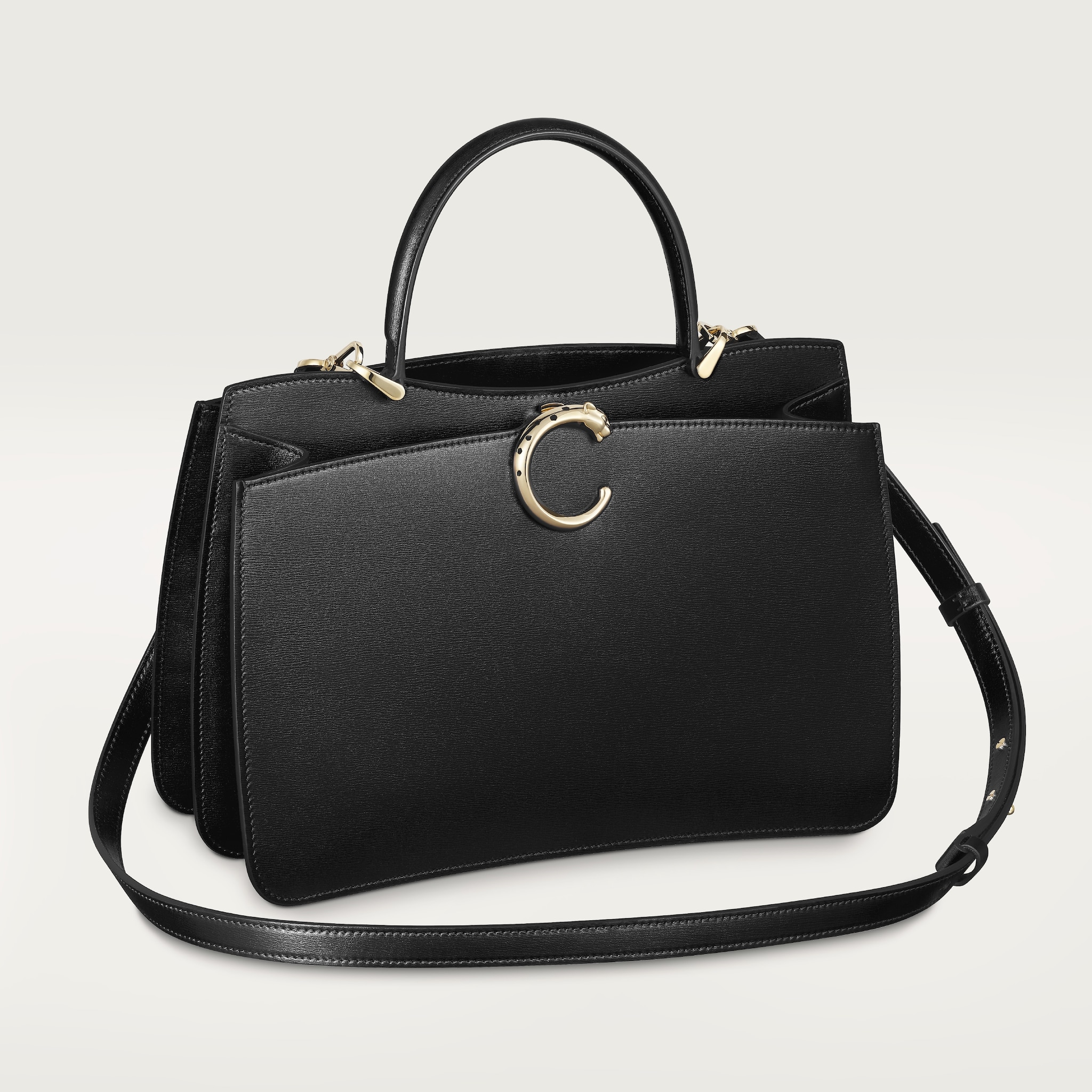 CRL1002414 - Top handle bag small model, Panthère de Cartier CRL1002414 - Top handle bag small model, Panthère de Cartier