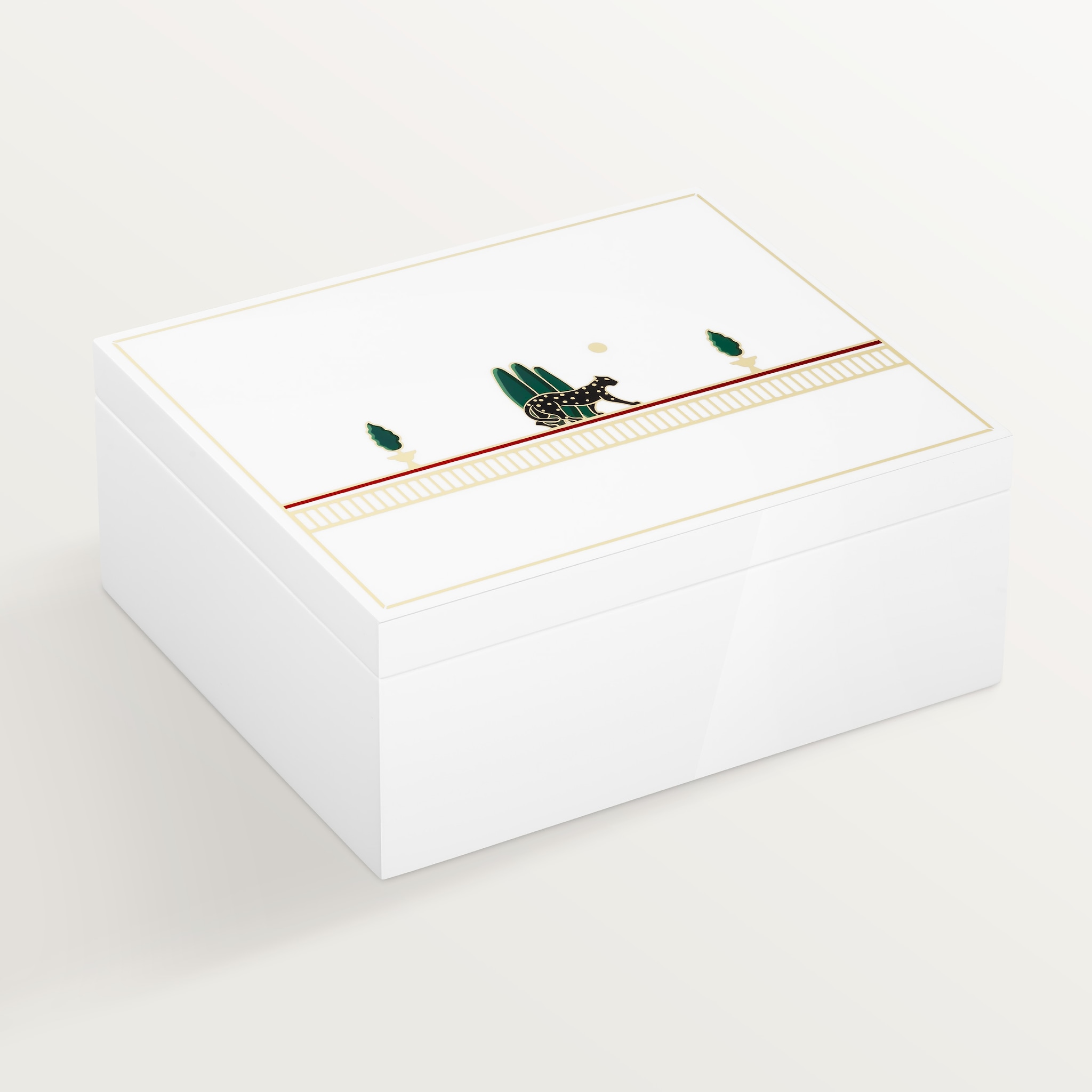 Panthère de Cartier boxLacquered wood