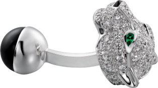 Panthère de Cartier cufflinks Panthère de Cartier gold cufflinks paved with diamonds
