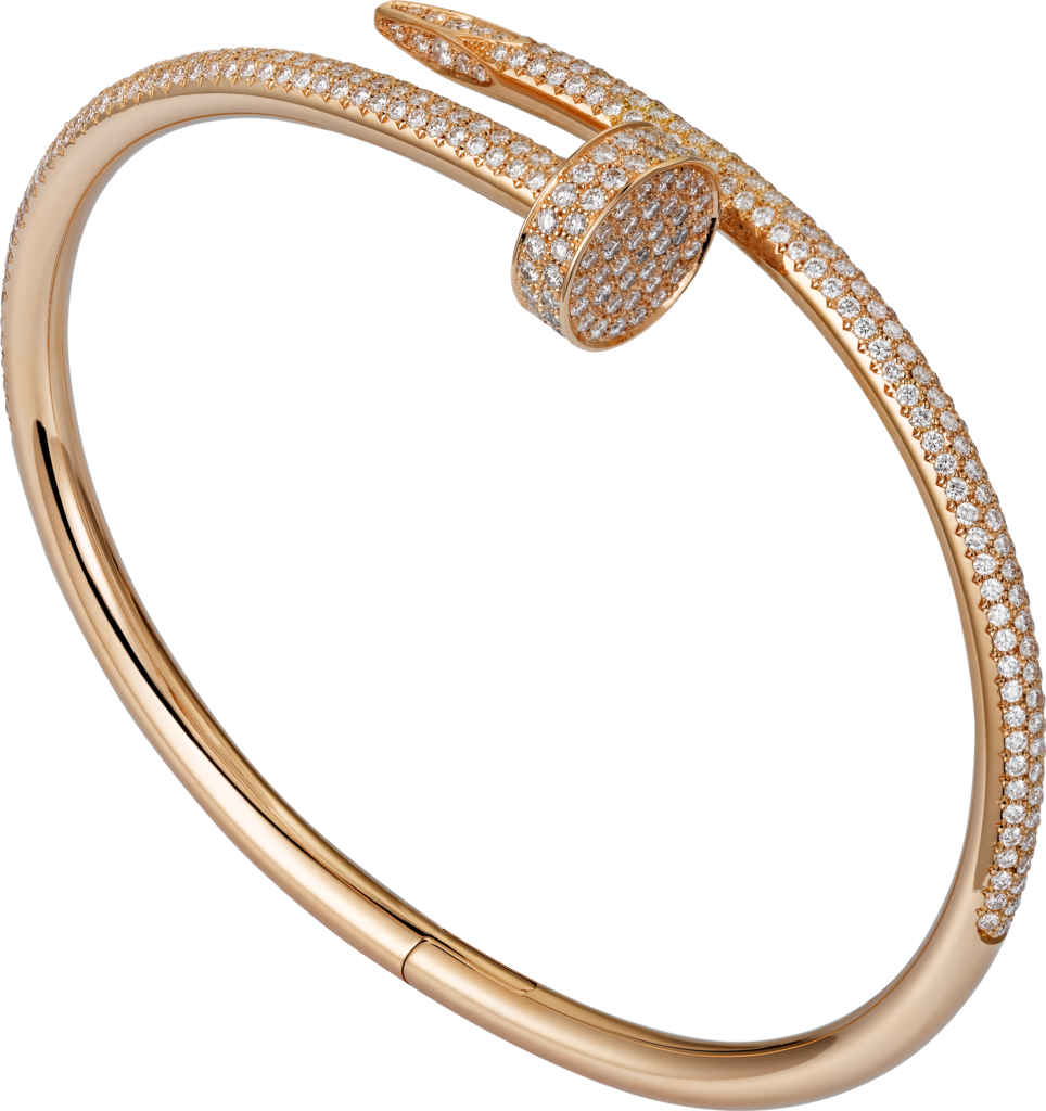 Juste un Clou braceletRose gold, diamonds