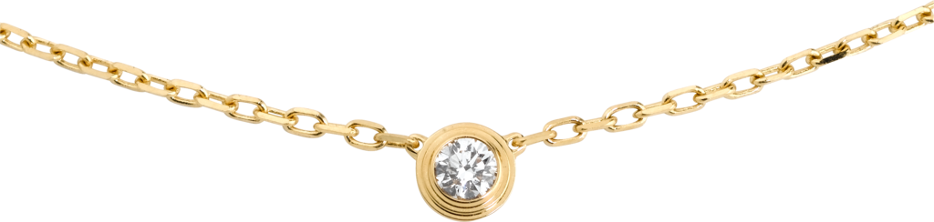 Cartier d'Amour 项链，小号款黄金，钻石