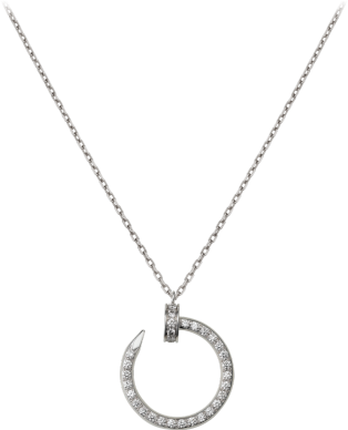 Juste un Clou necklace White gold, diamonds