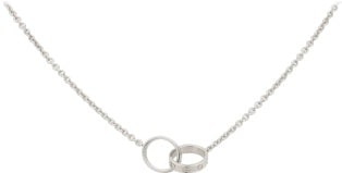 cartier white gold necklace