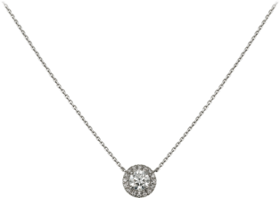 Cartier Destinée necklace White gold, diamonds