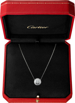 Cartier d'Amour necklace White gold, diamonds