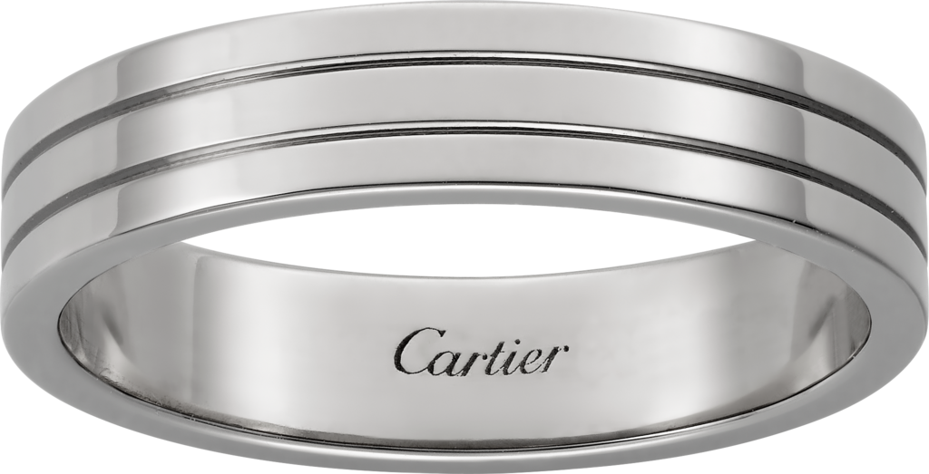 cartier three ring wedding band