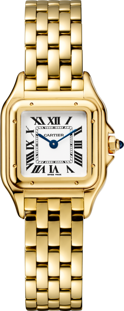 Panthère de Cartier watchSmall model, quartz movement, yellow gold