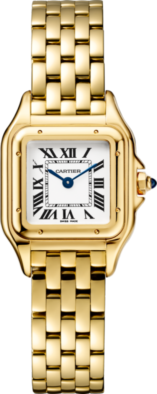 Panthère de Cartier watch Small model, quartz movement, yellow gold