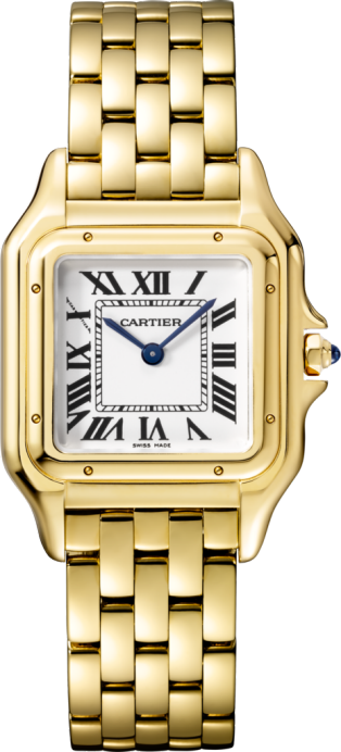 Panthère de Cartier watch Medium model, quartz movement, yellow gold