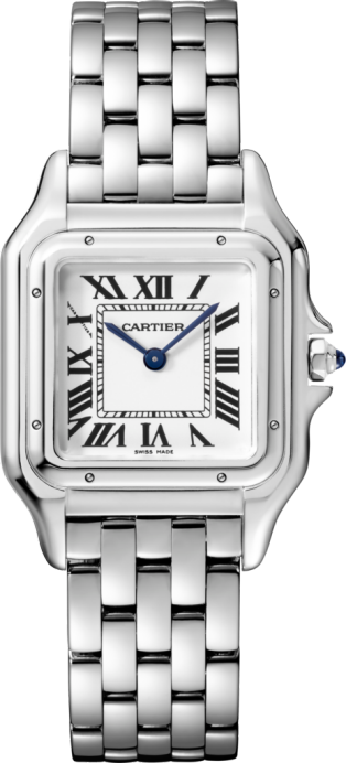 Panthère de Cartier腕表 中号表款，石英机芯，精钢