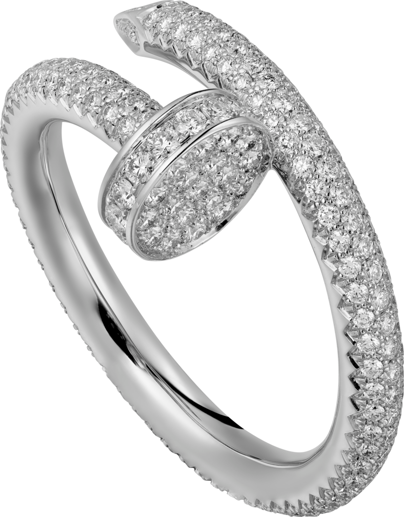 Juste un Clou ringWhite gold, diamonds