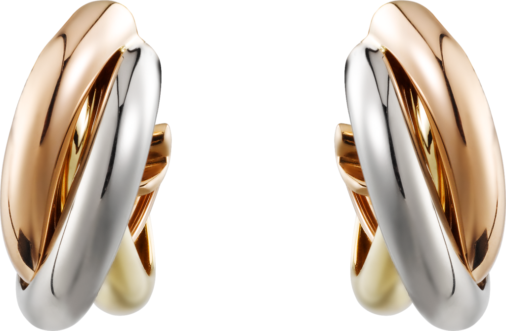 trinity de cartier ring rose gold