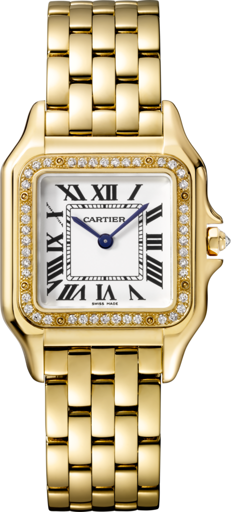 white gold cartier womens watch