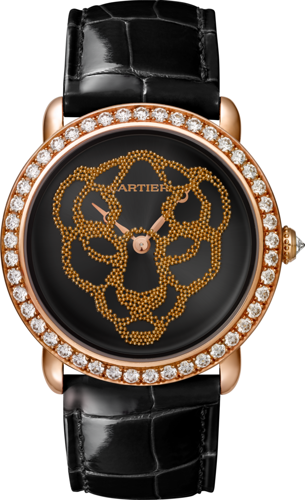 black panther cartier watch