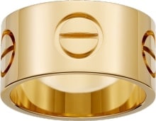love ring yellow gold