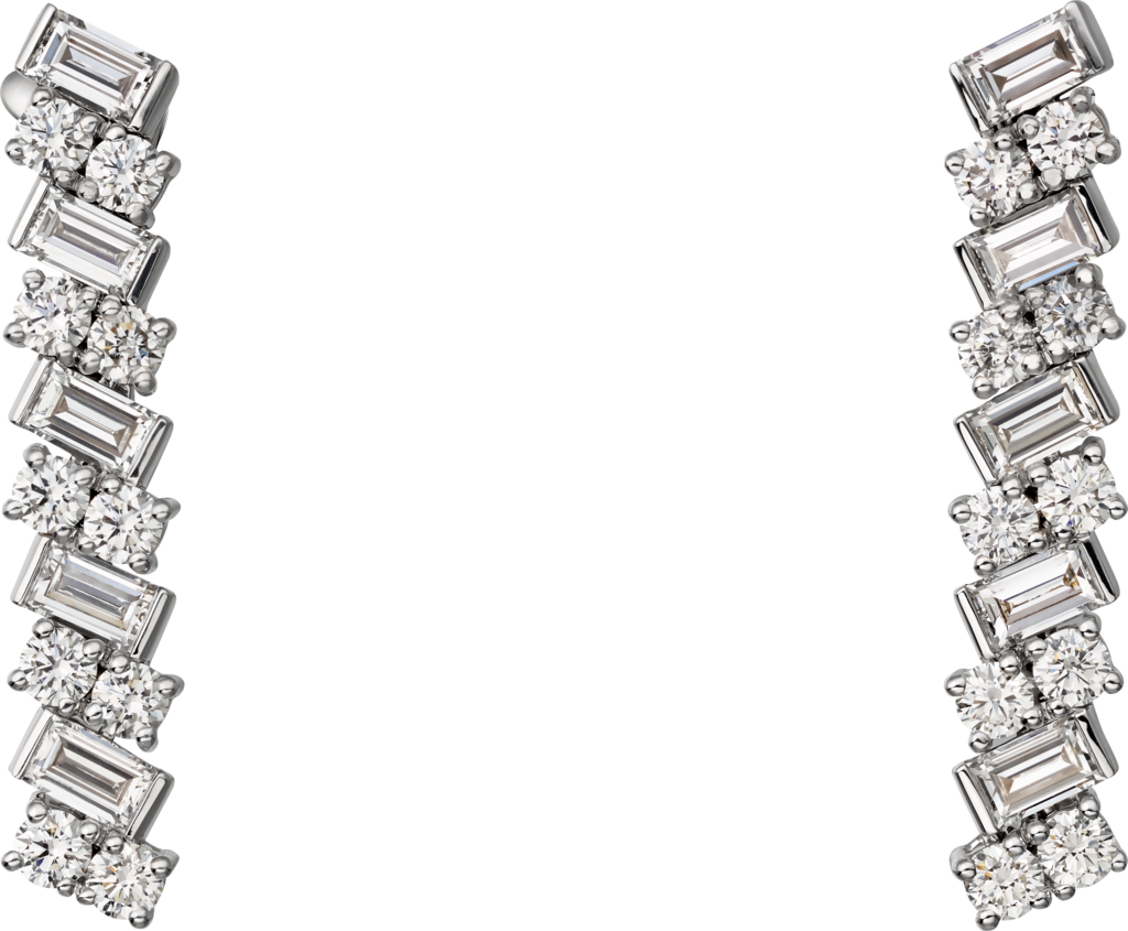 Reflection de Cartier earringsWhite gold, diamonds