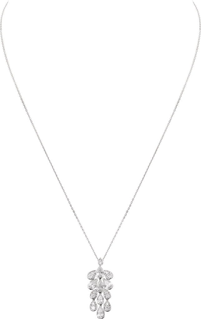 Pluie de Cartier necklaceWhite gold, diamonds