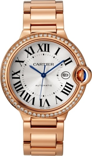 cartier ballon bleu 42mm rose gold