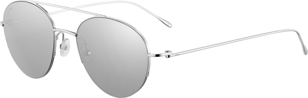 CRESP00009 Louis Cartier Precious sunglasses White gold Louis