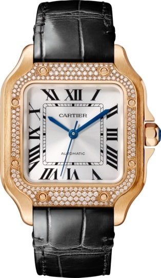 cartier diamond watch