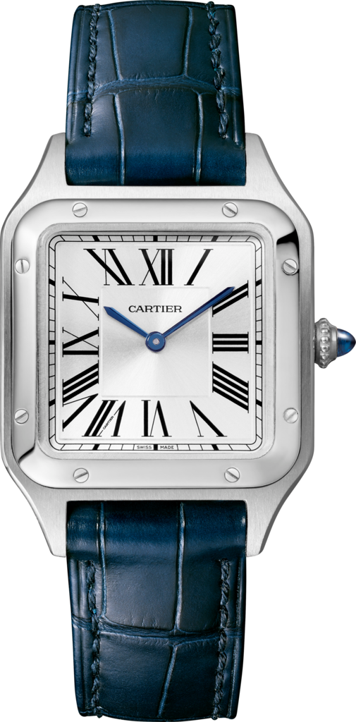 cartier blue strap watch