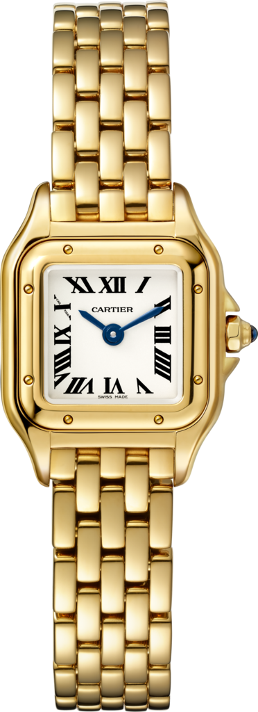 white gold cartier womens watch