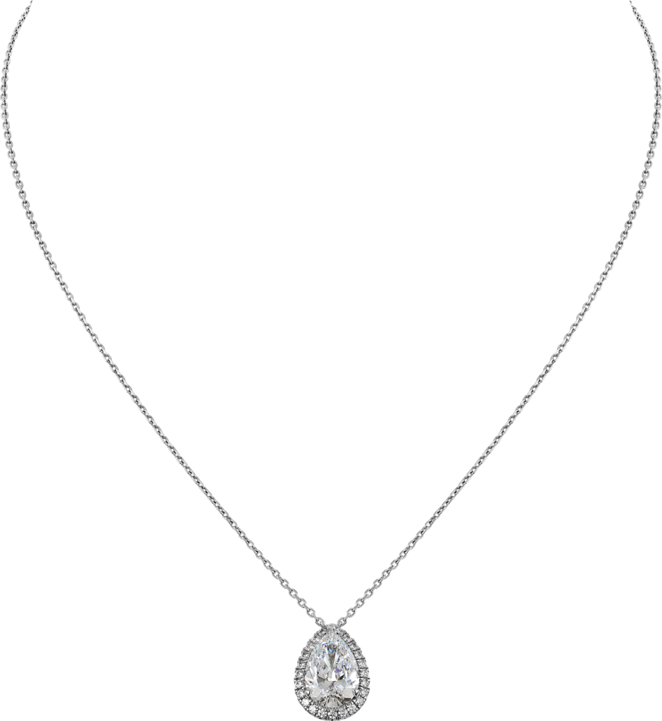 Cartier Destinée项链铂金，钻石