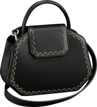 cartier black purse