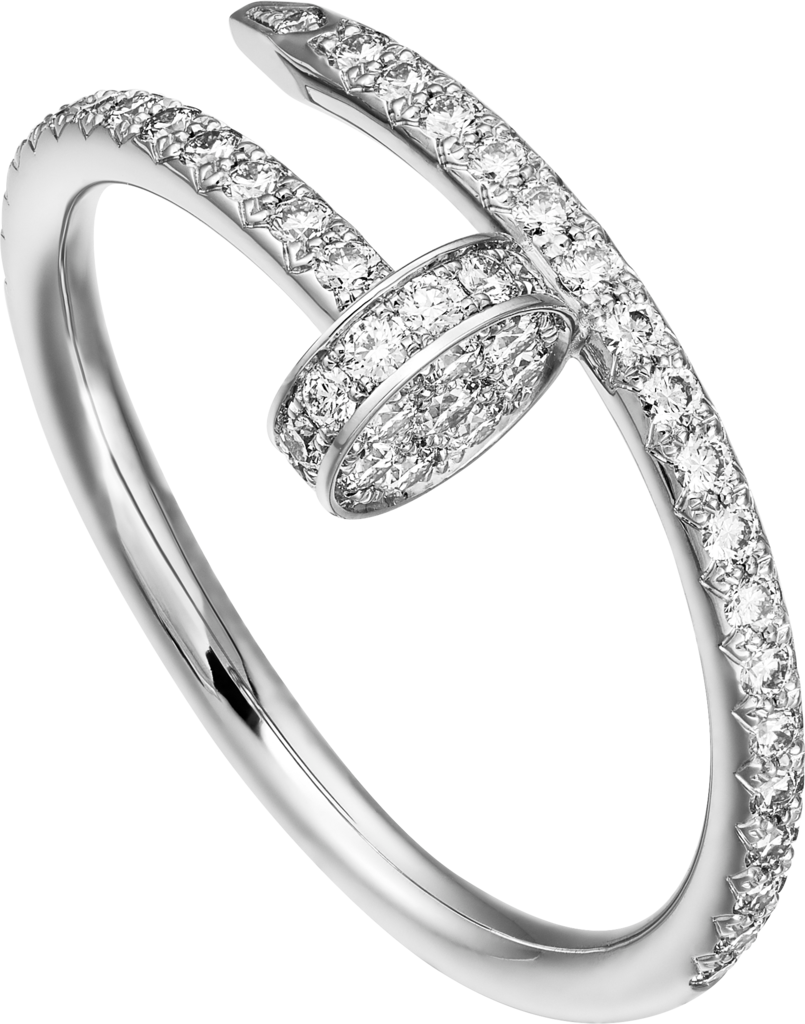 Juste un Clou ringWhite gold, diamonds