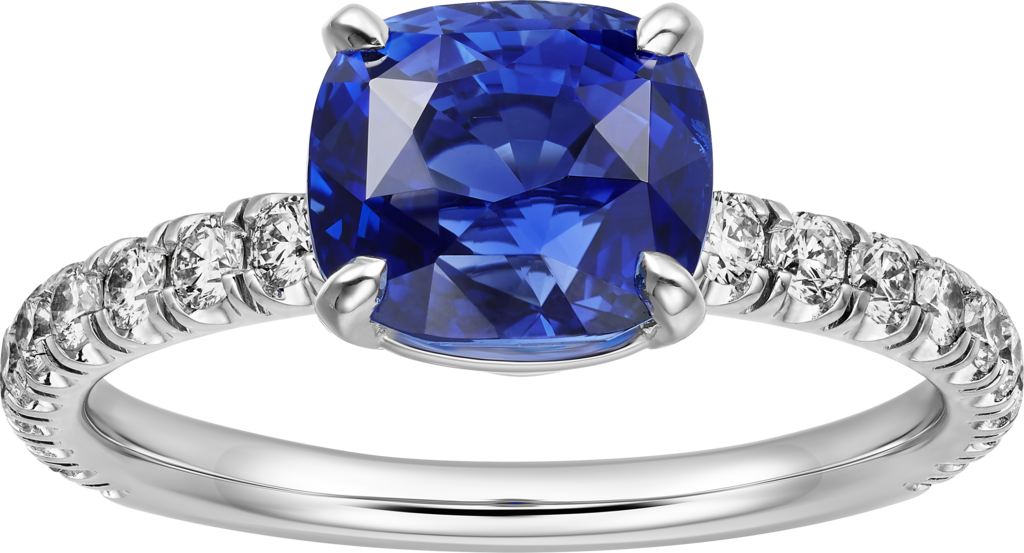 cartier ring sapphire
