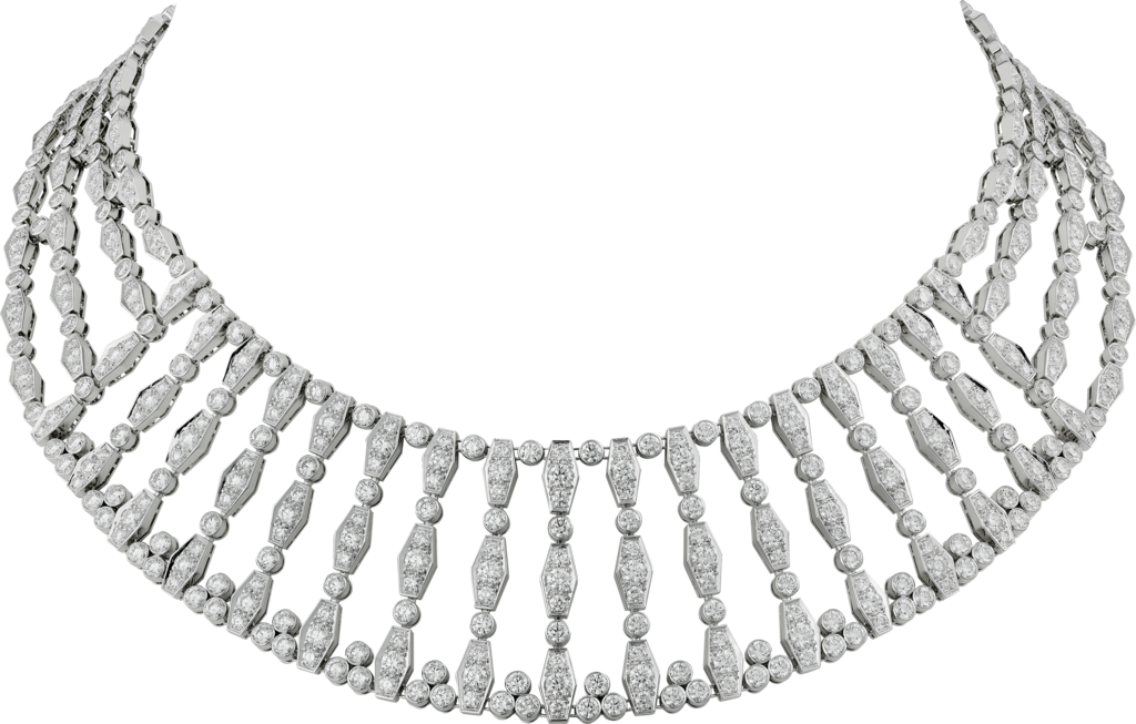 Pluie de Cartier necklaceWhite gold, diamonds