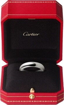 cartier 1895 platinum wedding band