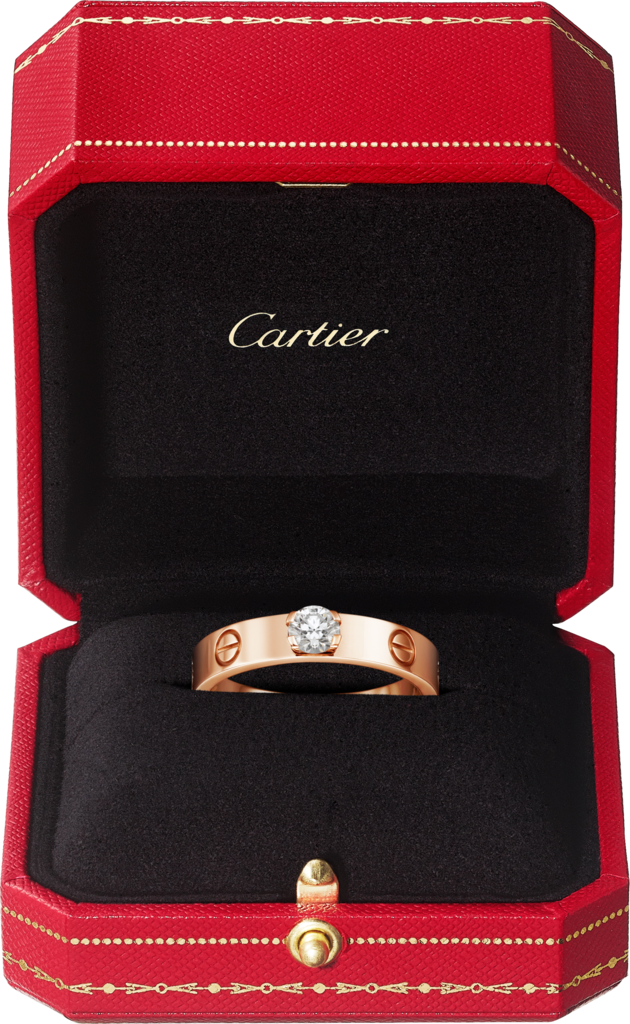 Cartier love on sale solitaire ring price